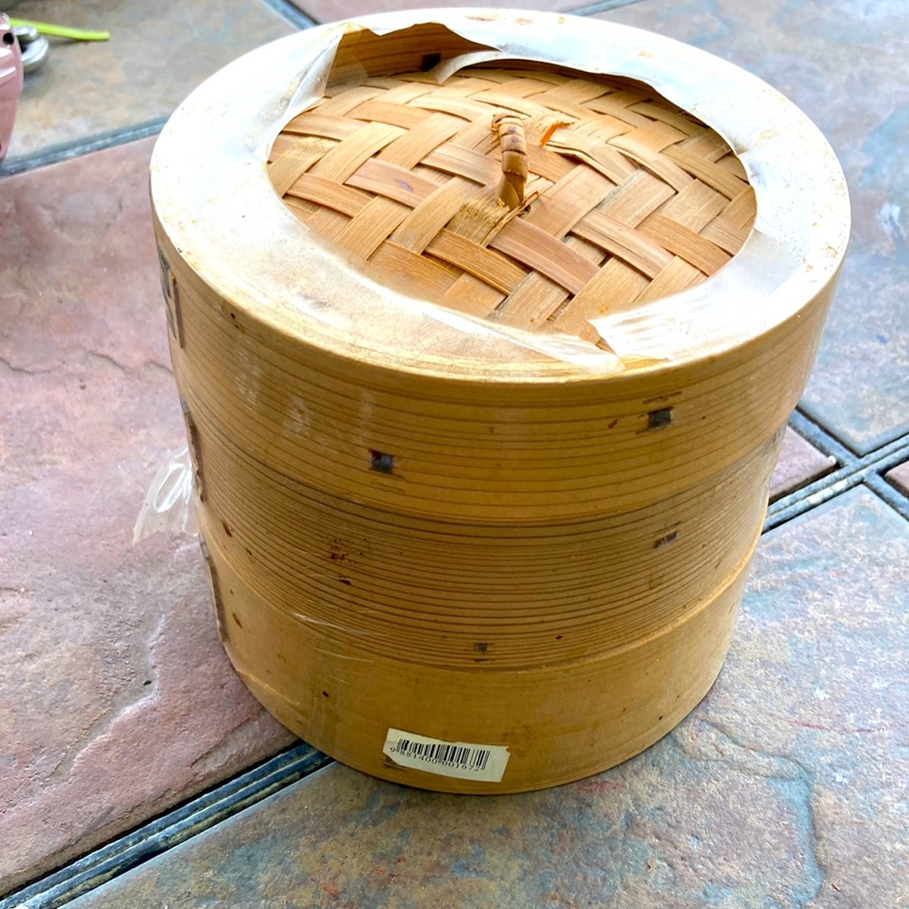Set of Bamboo Steamers
